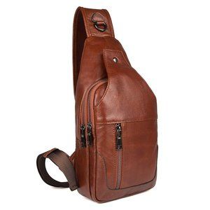 Leather Chest Bag